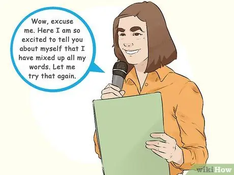 Write a Speech Introducing Yourself Step 15