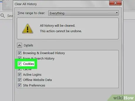 I-clear ang Cookies ng iyong Browser Hakbang 23