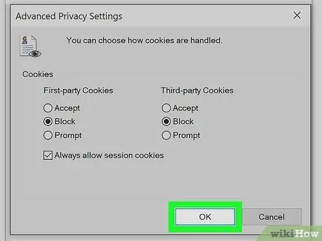 Disable Cookies Step 43