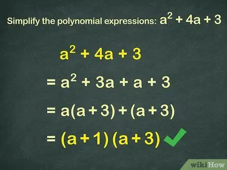 Simplifiqueu les fraccions algebraiques Pas 12