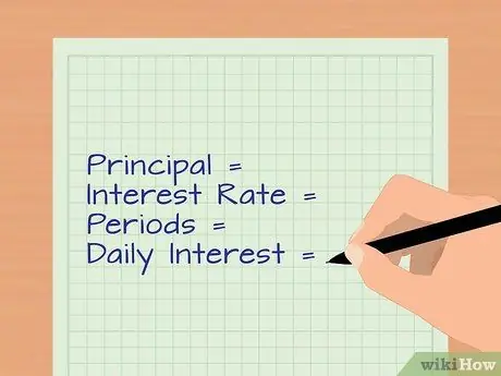 Calculate Daily Interest Step 6