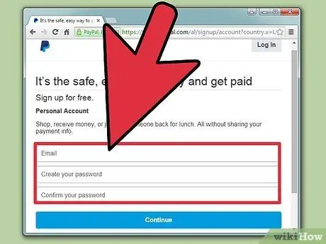 Set Up a PayPal Account Step 3