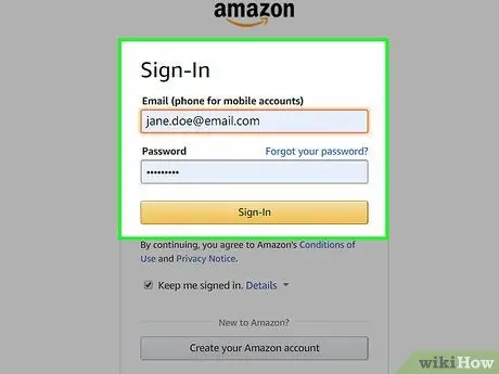 Επιστρέψτε ένα στοιχείο στο Amazon Βήμα 1