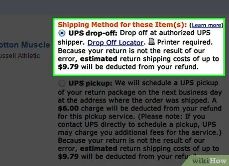 Return Products Purchased Online Step 6