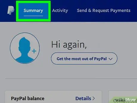 Provjerite PayPal račun Korak 2