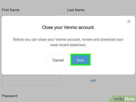 Rho tawm Venmo Account ntawm PC lossis Mac Kauj Ruam 4