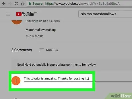 Mag-iwan ng Mga Komento sa YouTube Hakbang 19