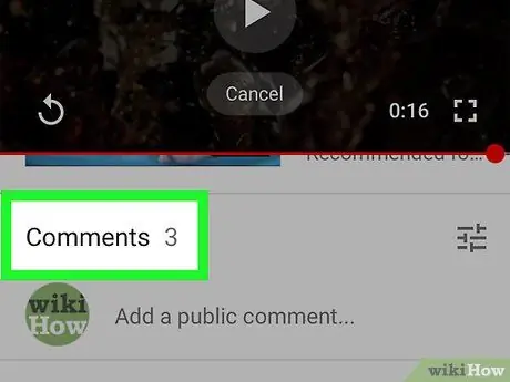 Leave Comments on YouTube Step 5