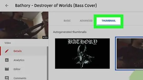 Change Thumbnails on YouTube Step 6