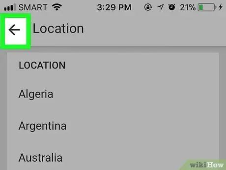 Ndryshoni vendin tuaj në YouTube Hapi 10