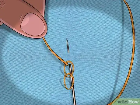 Tumahi ng Chain Stitch Hakbang 6