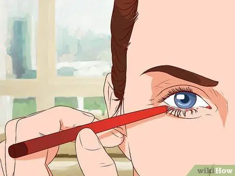 Make your eyes red Step 12