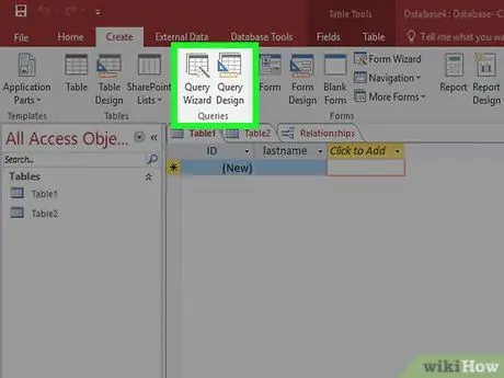 Gebruik Microsoft Access Stap 10