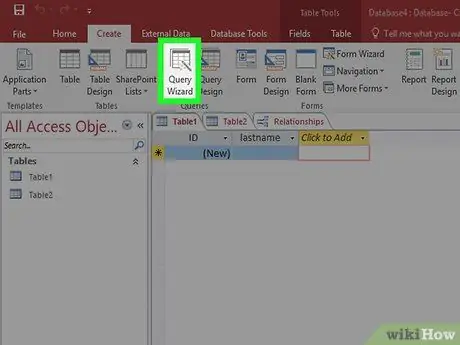 Microsoft Access 11 -qadamidan foydalaning