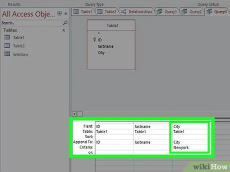 Microsoft Access 32 -qadamidan foydalaning