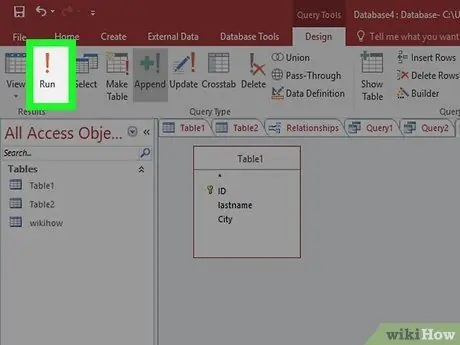 Microsoft Access 33 -qadamidan foydalaning