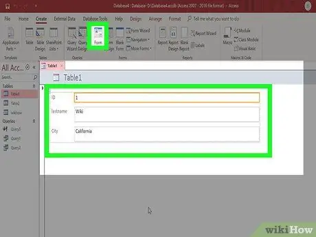 Microsoft Access 35 -qadamidan foydalaning