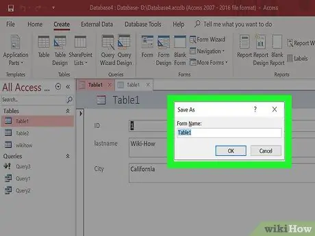 Microsoft Access Adım 40'ı kullanın