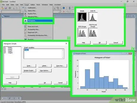 Minitab 10 -qadamdan foydalaning