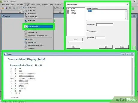 Minitab 12 -р алхамыг ашиглана уу