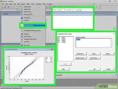 Utiliser Minitab Étape 13