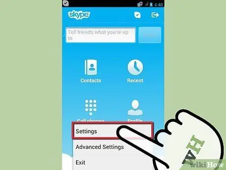 Skype Adım 10'da Görüntülü Sohbet