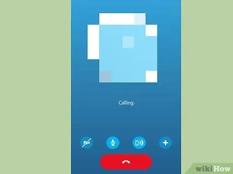 Video chat na Skypeu Korak 12