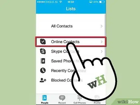 Xat de vídeo a Skype Pas 6