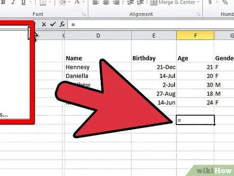 Bahagikan dalam Excel Langkah 12