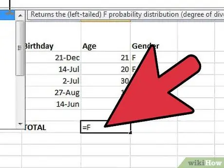 Hatiin sa Excel Hakbang 13