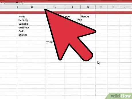 Excel Adım 8'de Böl