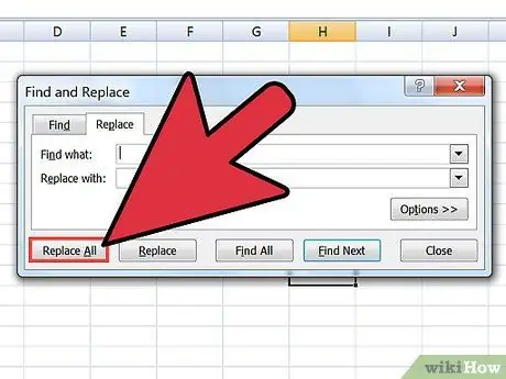 Pretvorite Word v Excel 6. korak