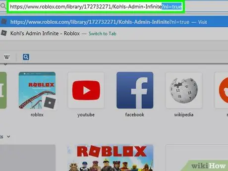 Postavite administratora na svoje Roblox mjesto Korak 1