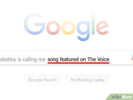 Find a Song You Don't Know the Name Of Step 2