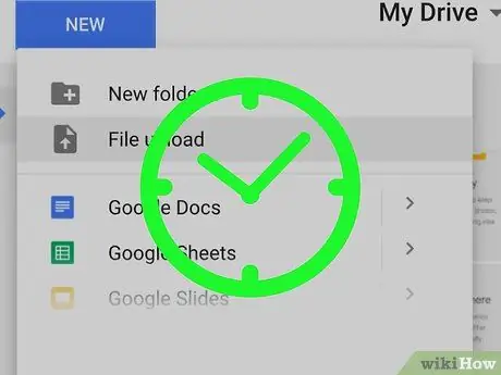 Compartilhe arquivos grandes no Google Drive, etapa 3