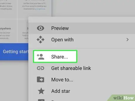 Share Large Files on Google Drive Step 4