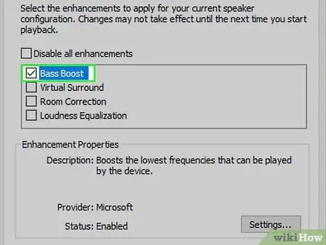 Säädä bassoa tietokoneessa Vaihe 8