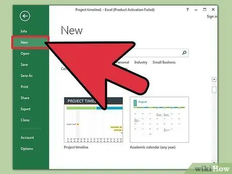 Crea una sequenza temporale in Excel Passaggio 14