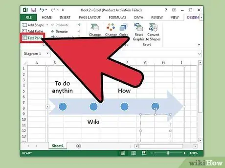 Lumikha ng isang Timeline sa Excel Hakbang 5