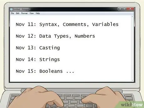 Learn a Programming Language Step 13