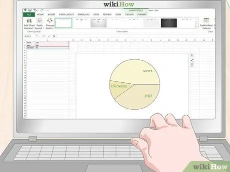 Lag et kakediagram Trinn 12