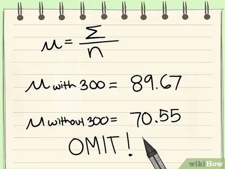 Calculer les valeurs aberrantes Étape 9