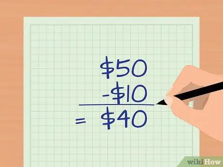 Calcular el porcentaje de ahorro de costos Paso 2