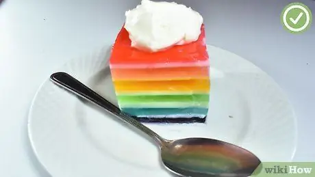 Maak Rainbow Jello Stap 11