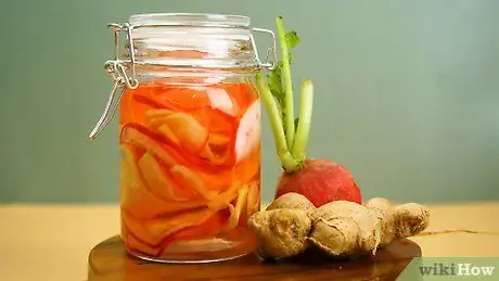 Hacer jengibre en escabeche paso 15