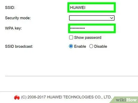 Lägg till ett lösenord till din trådlösa internetanslutning (WiFi) Steg 5