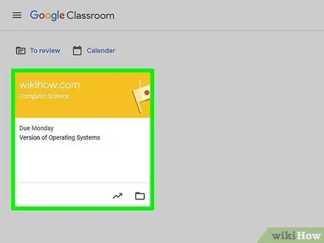 Do an Assignment on Google Classroom Step 6