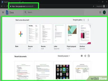 Tsim Cov Npe Xa Ntawv los ntawm Google Docs Spreadsheet Step 1