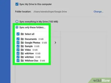 Google Drive synchroniseren Stap 37