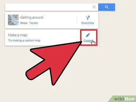 Maak 'n persoonlike Google Map Stap 2